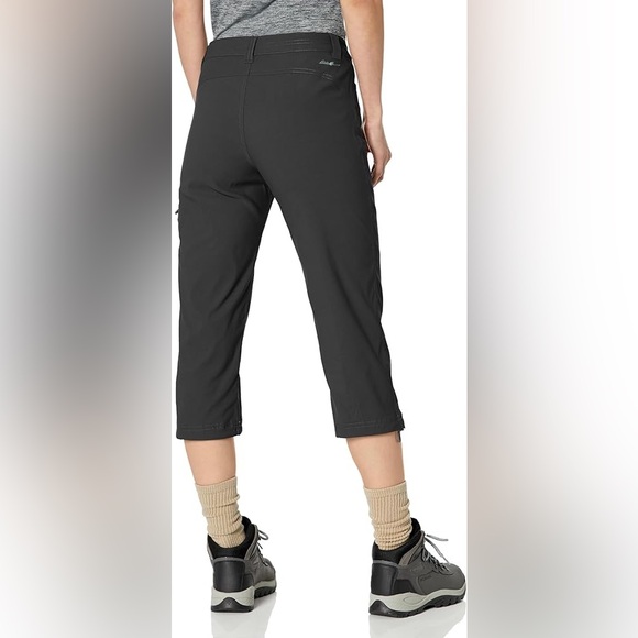 Eddie Bauer | Black Rainier’s Capri Pants - Picture 2 of 12
